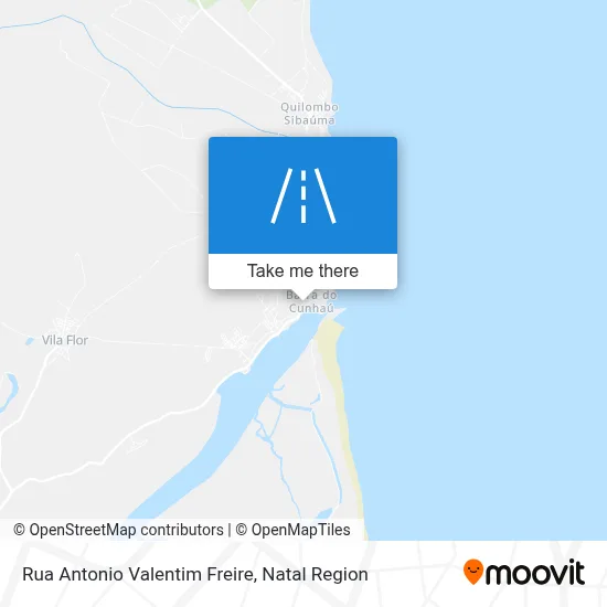 Rua Antonio Valentim Freire map