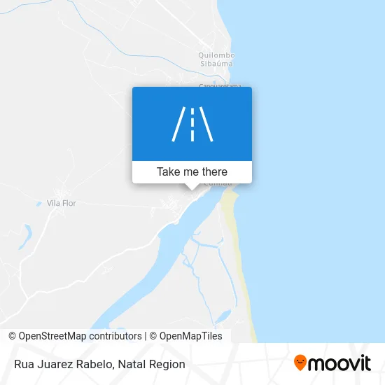 Rua Juarez Rabelo map
