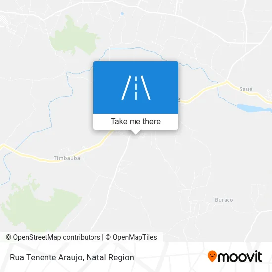 Rua Tenente  Araujo map
