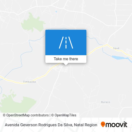 Avenida Geverson Rodrigues Da Silva map