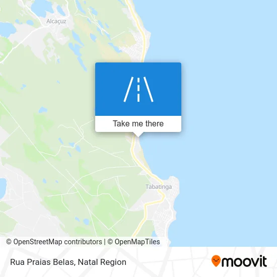 Rua Praias Belas map