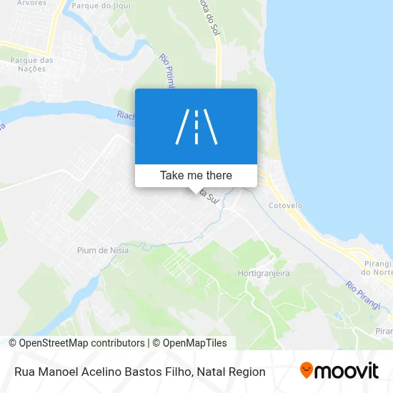 Rua Manoel Acelino Bastos Filho map