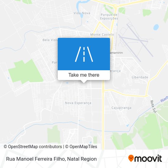 Rua Manoel Ferreira Filho map