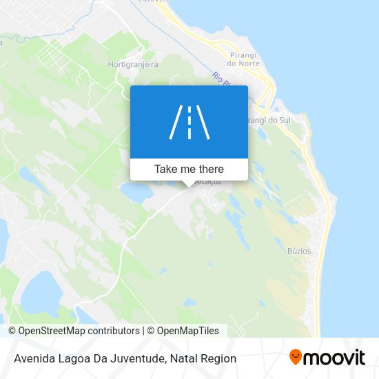 Avenida Lagoa Da Juventude map