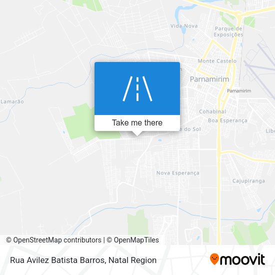 Rua Avilez Batista Barros map