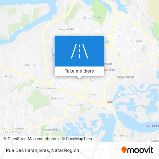 Rua Das Laranjeiras map