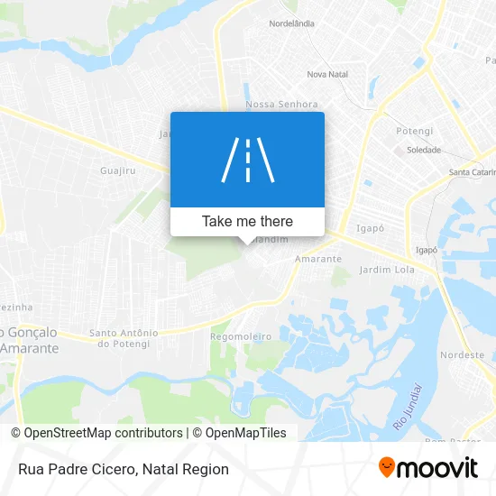 Rua Padre Cicero map