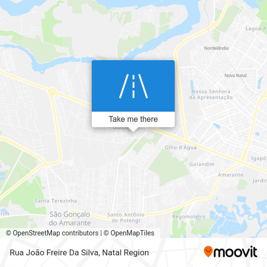 Rua João Freire Da Silva map