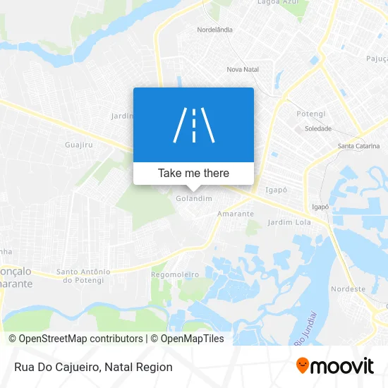 Rua Do Cajueiro map