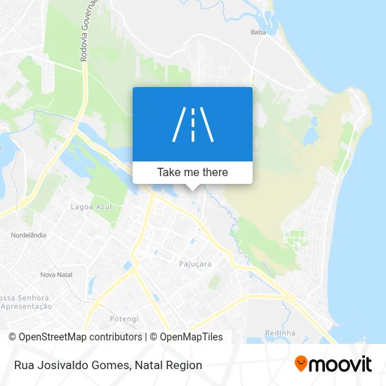 Rua Josivaldo Gomes map