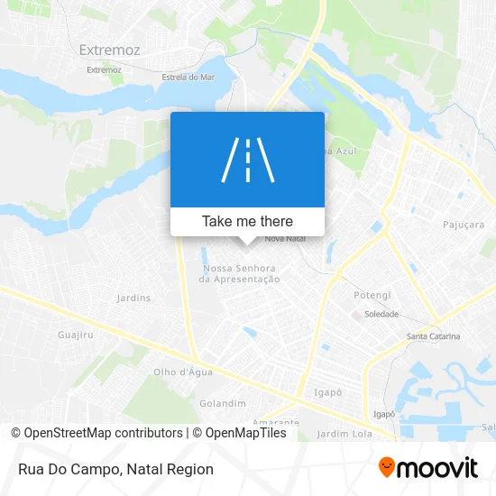 Rua Do Campo map
