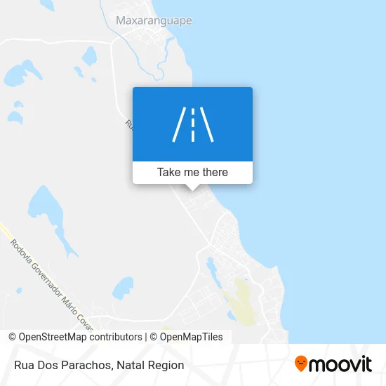 Rua Dos Parachos map