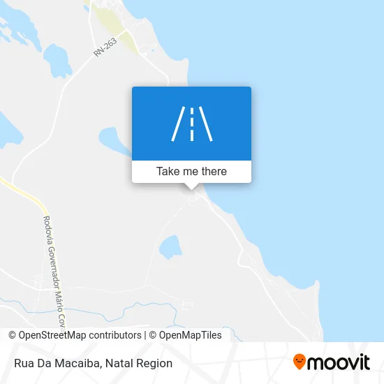 Rua Da Macaiba map