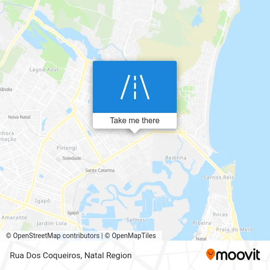 Rua Dos Coqueiros map