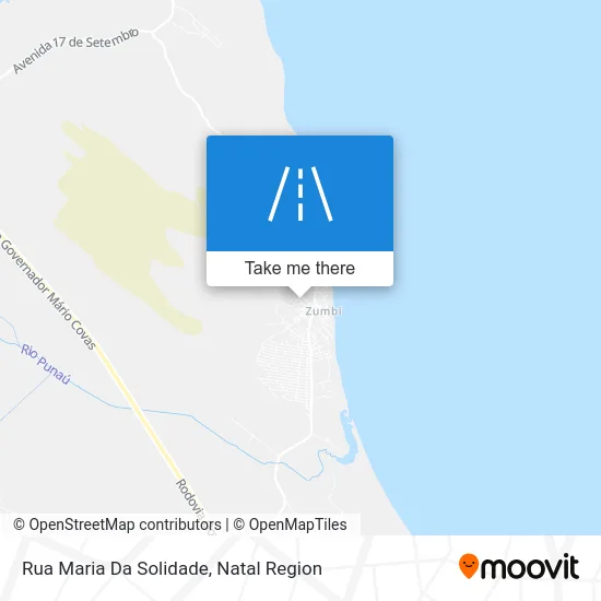 Rua Maria Da Solidade map