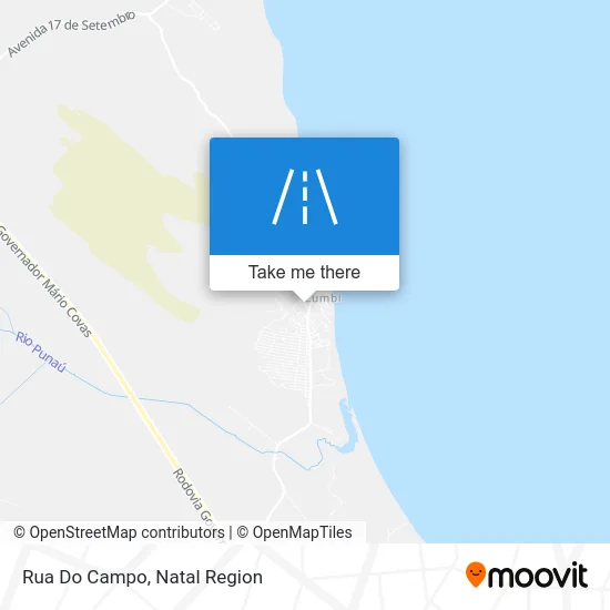 Rua Do Campo map