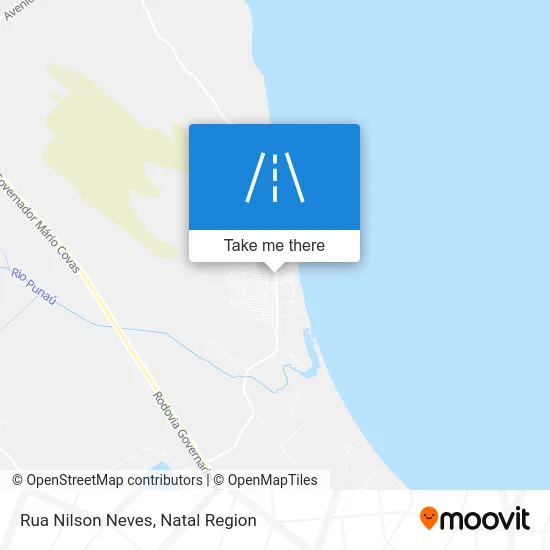 Rua Nilson Neves map
