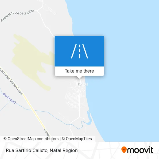 Rua Sartirio Calixto map