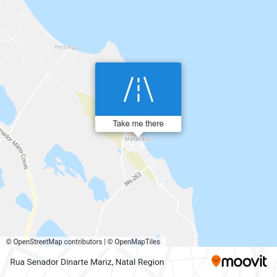 Rua Senador Dinarte Mariz map