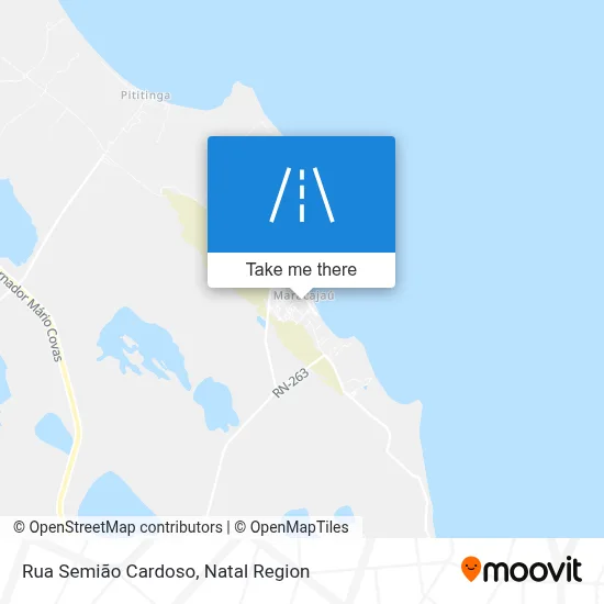 Rua Semião Cardoso map