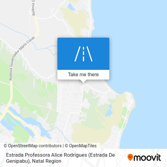 Estrada Professora Alice Rodrigues (Estrada De Genipabu) map
