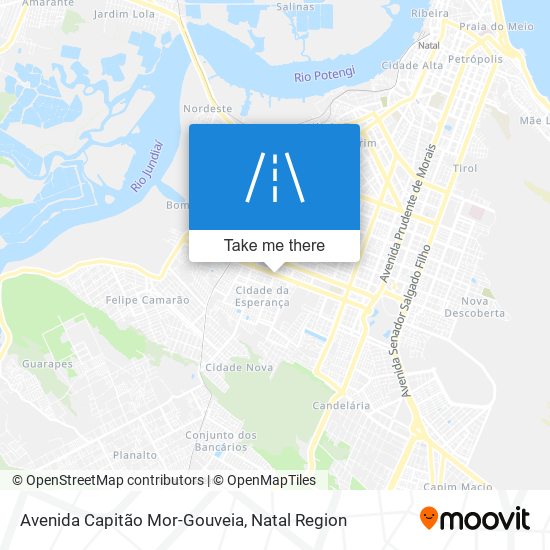 Avenida Capitão Mor-Gouveia map