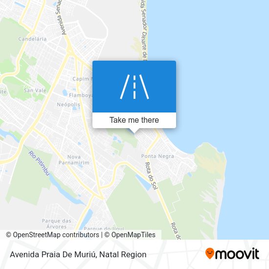 Avenida Praia De Muriú map