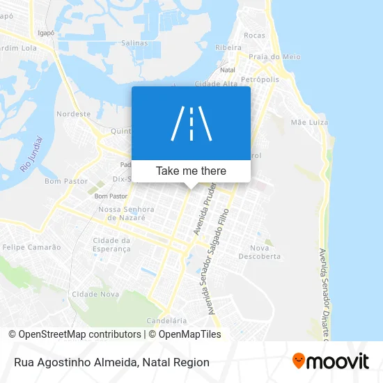 Rua Agostinho Almeida map