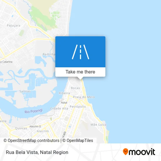 Mapa Rua Bela Vista