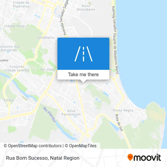 Rua Bom Sucesso map