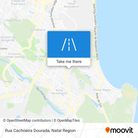 Rua Cachoeira Dourada map