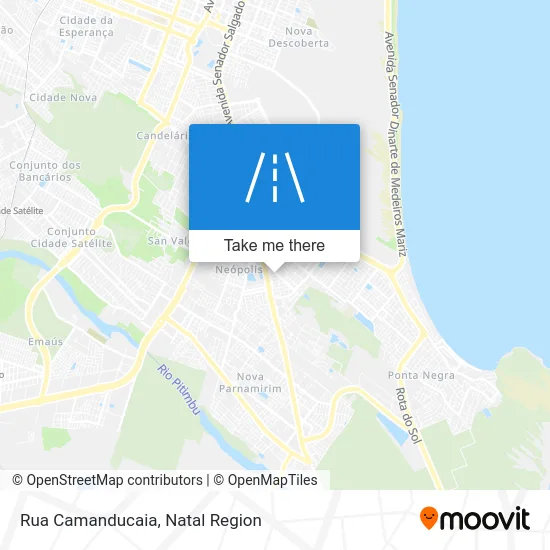 Rua Camanducaia map