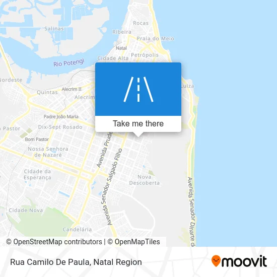 Rua Camilo De Paula map