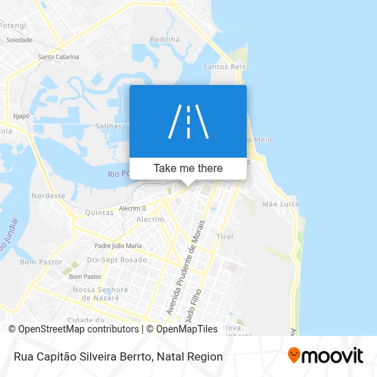 Rua Capitão Silveira Berrto map