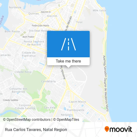 Rua Carlos Tavares map
