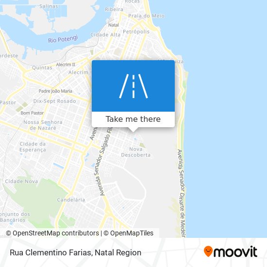 Rua Clementino Farias map