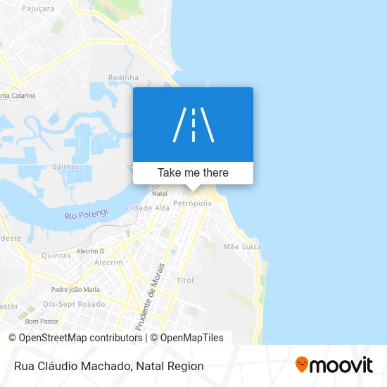 Rua Cláudio Machado map