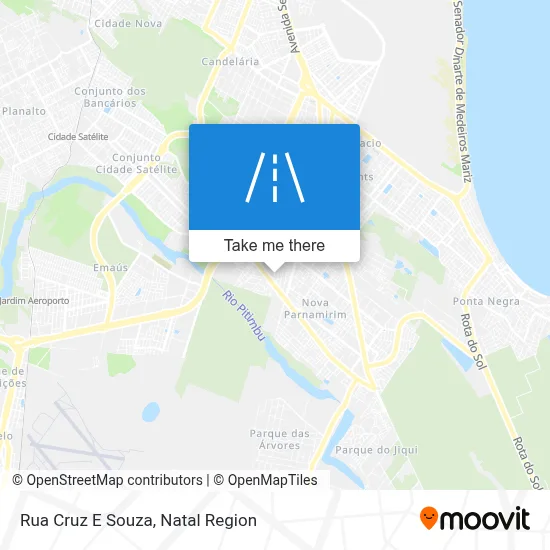 Rua Cruz E Souza map