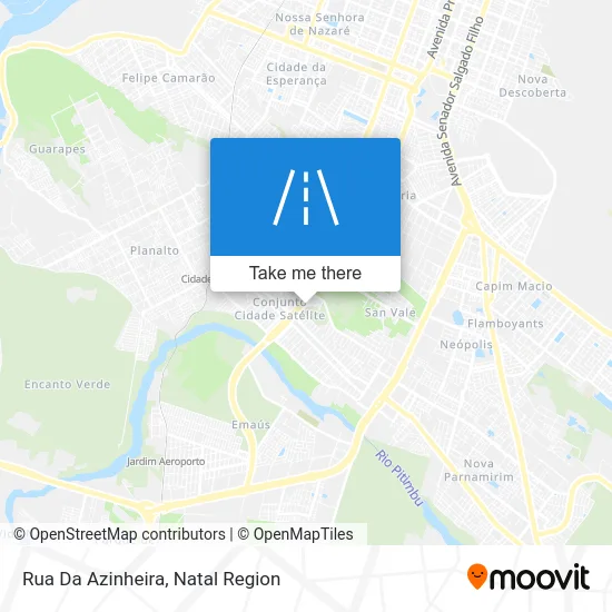 Rua Da Azinheira map