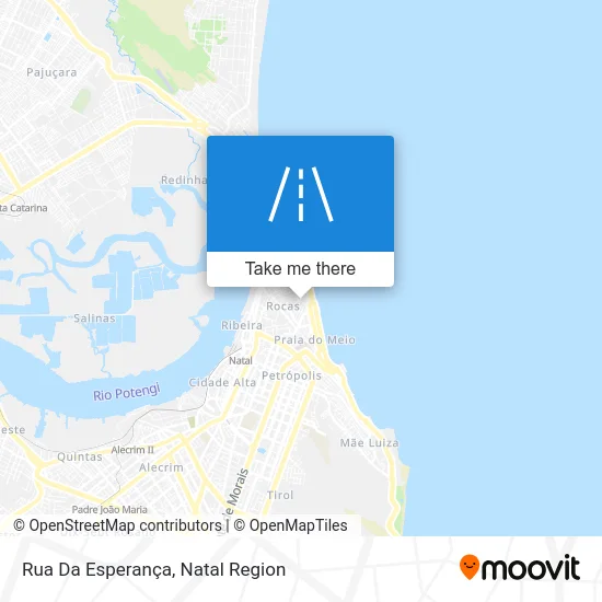 Rua Da Esperança map