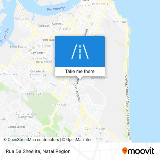 Rua Da Sheelita map