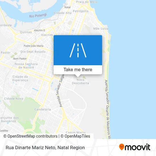 Rua Dinarte Mariz Neto map