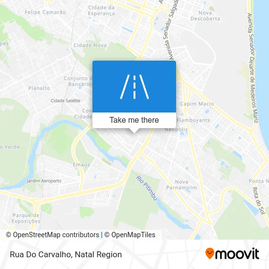 Rua Do Carvalho map