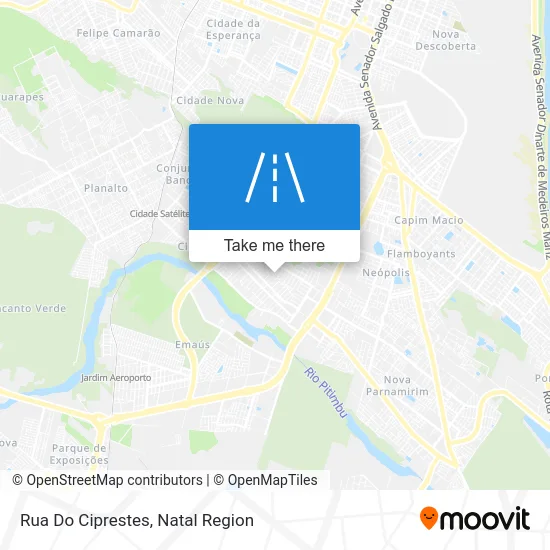 Rua Do Ciprestes map