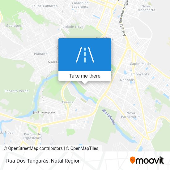 Rua Dos Tangarás map