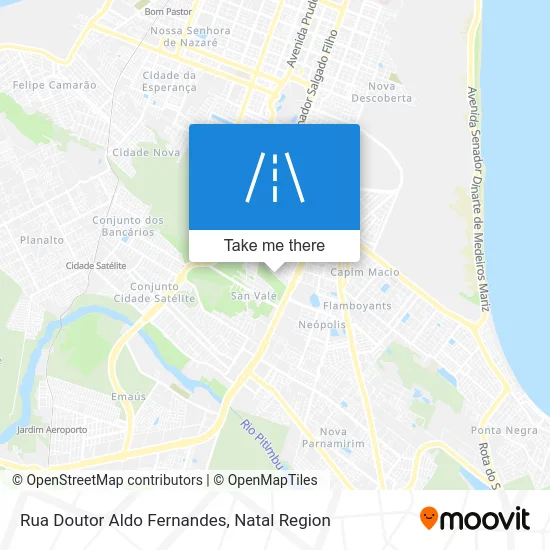 Rua Doutor Aldo Fernandes map