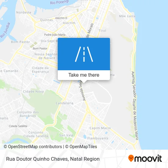 Rua Doutor Quinho Chaves map