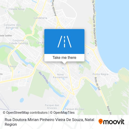 Rua Doutora Mirian Pinheiro Vieira De Souza map
