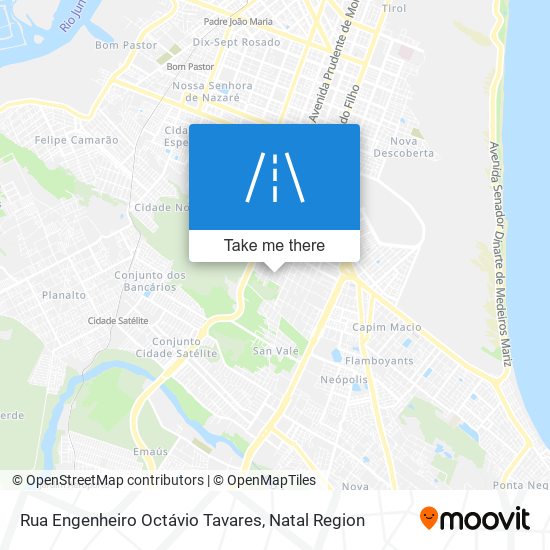 Rua Engenheiro Octávio Tavares map