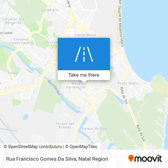Rua Francisco Gomes Da Silva map